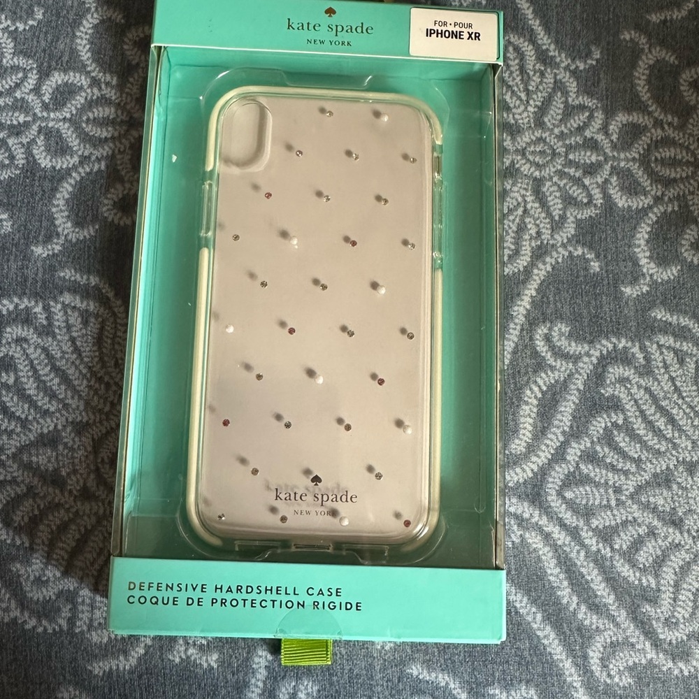 Kate Spade Polka Dot Hardshell Case for iPhone XR